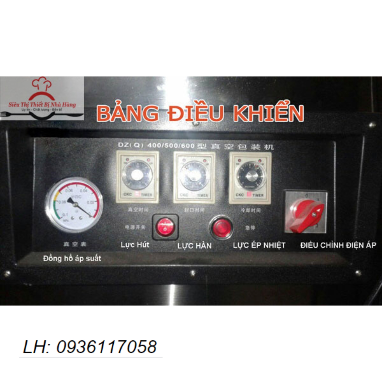 Máy hút chân không công nghiệp DZ-400 không hề kén túi