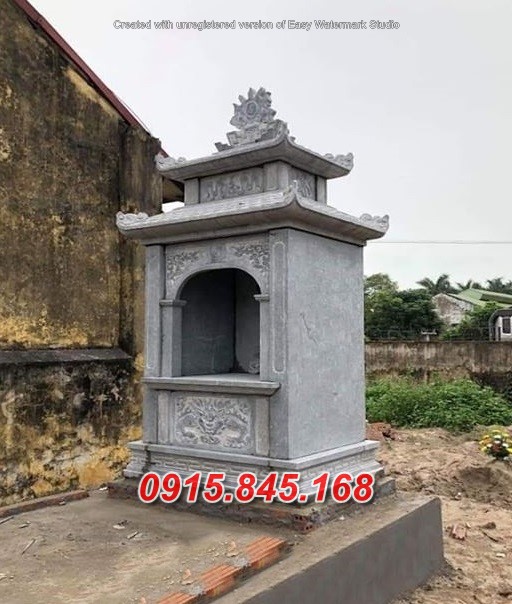 bến tre cây hương thờ bằng đá bán + bàn thờ ông thiên địa sơn thần