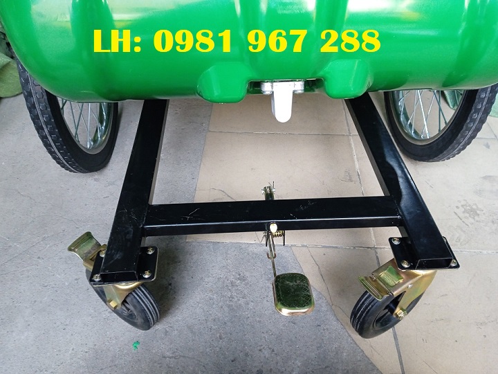 Bán thùng rác nhựa 400L công cộng ngoài trời chất lượng giá rẻ