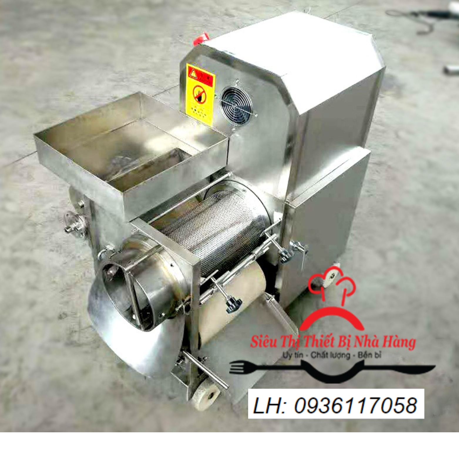 Máy tách xương cá, cua, tôm tự động chính hãng