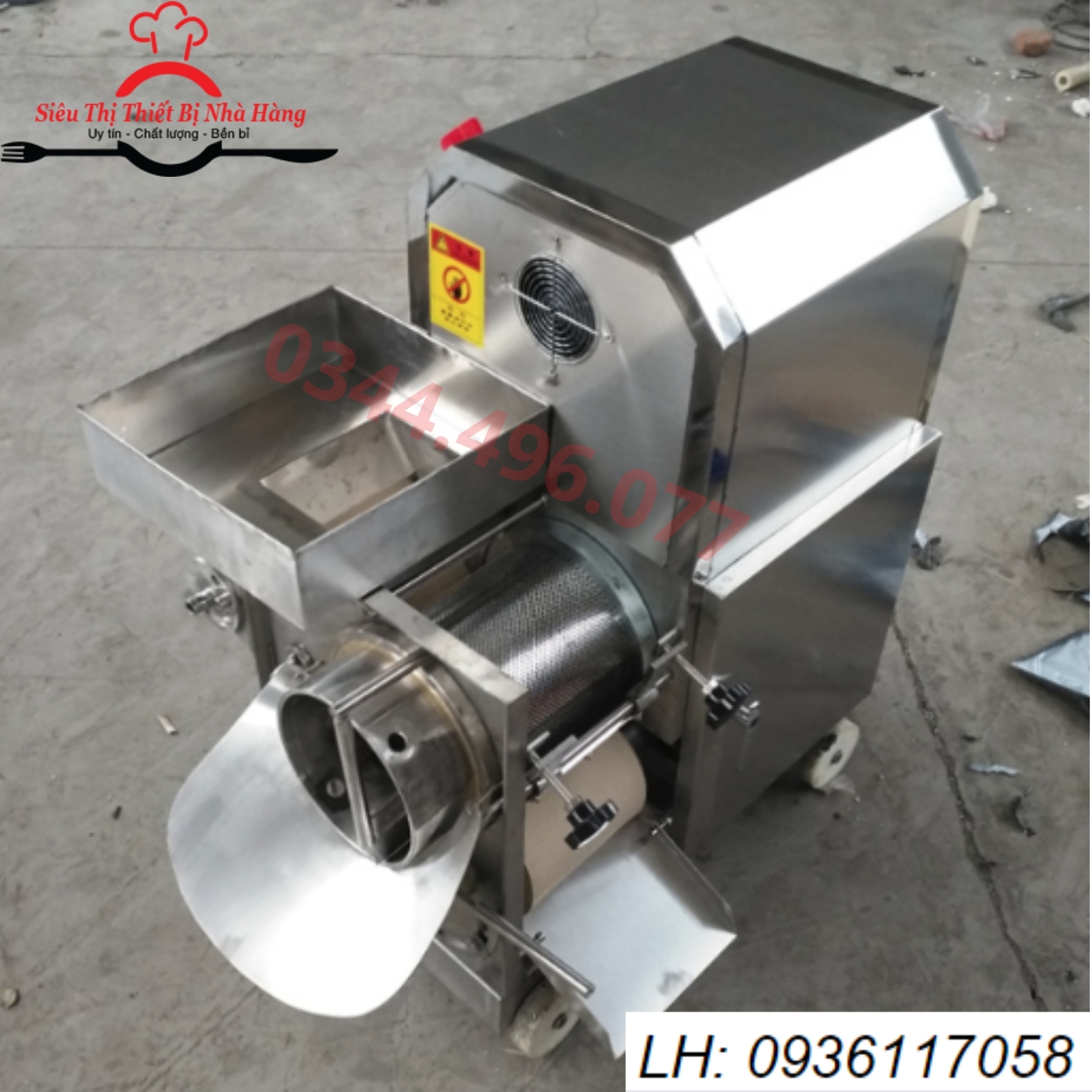 Máy tách xương cá, cua, tôm tự động chính hãng