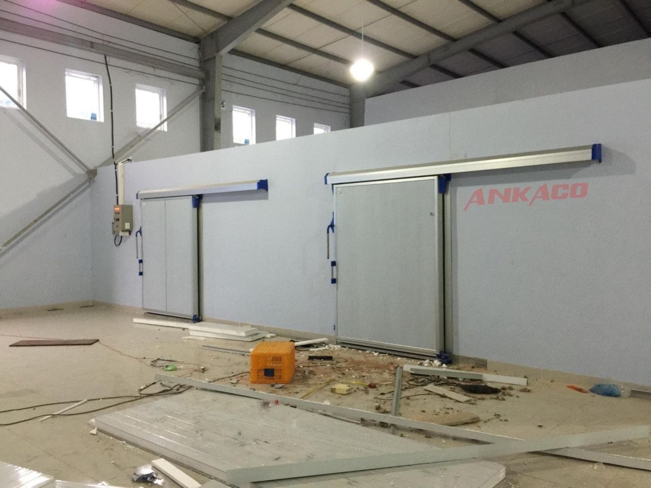 thi công kho lạnh bảo quản tôm giá tốt bảo hành 24 tháng