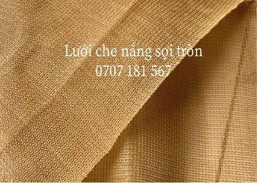 Lưới che nắng dệt kim sợi tròn cho nông nghiệp