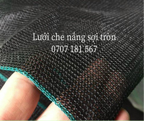 Lưới che nắng dệt kim sợi tròn cho nông nghiệp