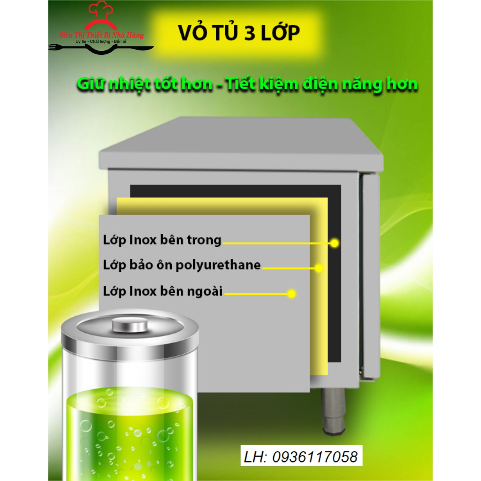 Bàn mát 2 cánh 1m5- inox cao cấp chính hãng BẮC VIỆT