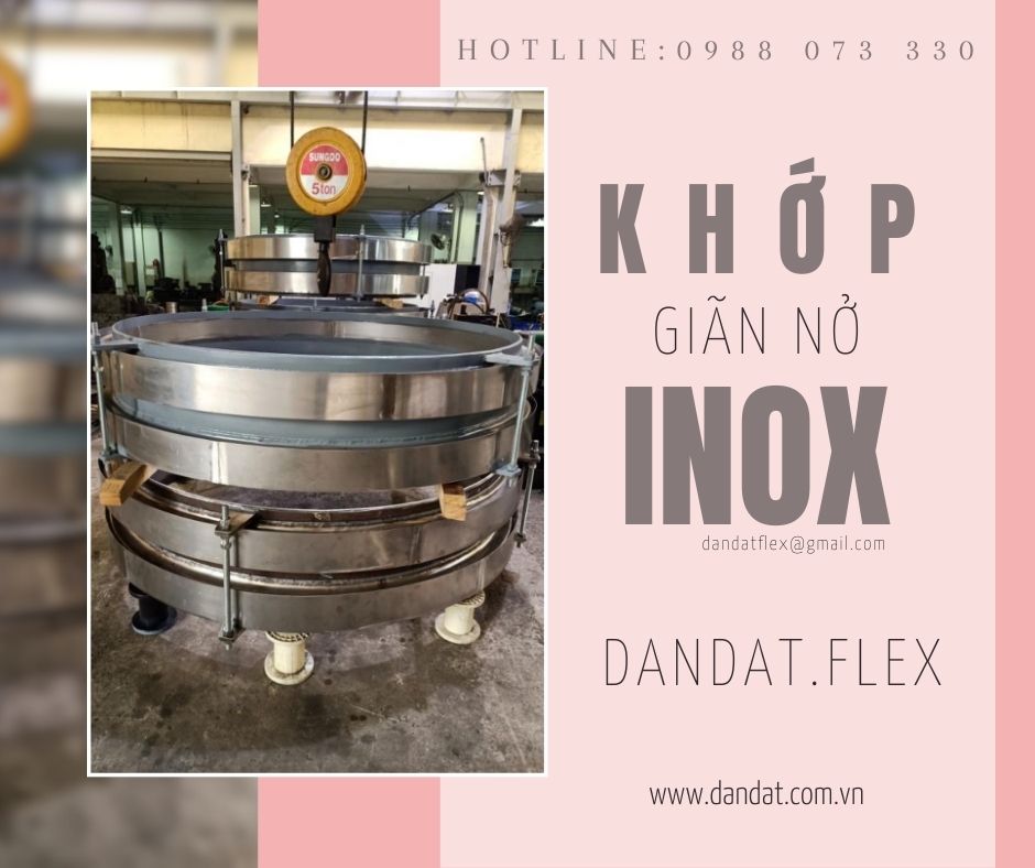 Khớp GIãn Nở Nhiệt Inox, Khớp Giãn Nở - Thiết Bị Đường Ống Công Nghiệp