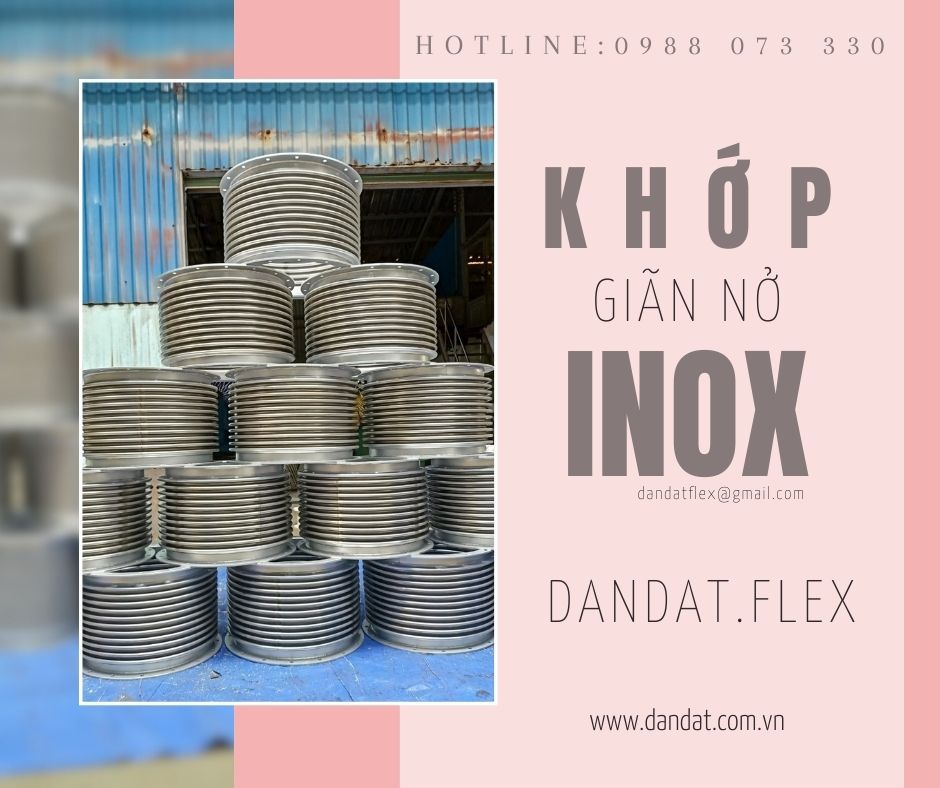 Khớp GIãn Nở Nhiệt Inox, Khớp Giãn Nở - Thiết Bị Đường Ống Công Nghiệp