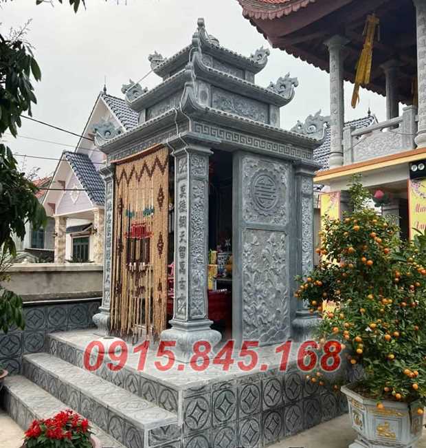mẫu 62+ mộ tháp đá để tro cốt bán long an - am thờ thần linh tiền gian