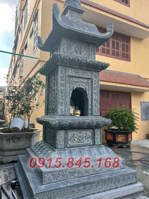 mẫu 62+ mộ tháp đá để tro cốt bán long an - am thờ thần linh tiền gian