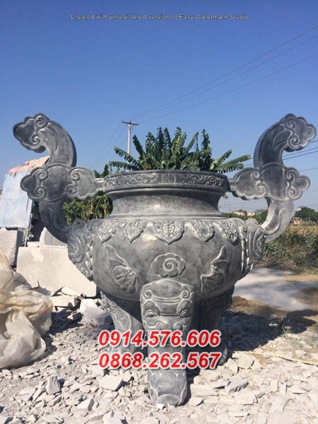 228 đỉnh hương bằng đá bán bình dương - lư hương đá đẹp