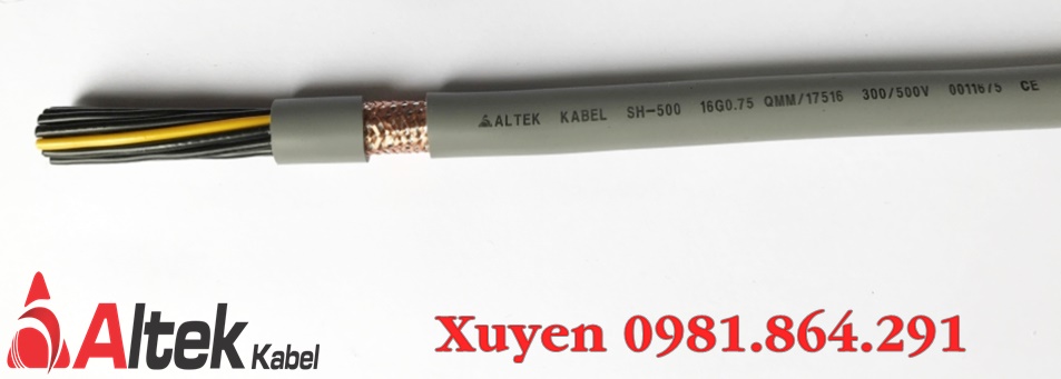 Cáp truyền tín hiệu 16C, 16x0.5mm2 hàng chính hãng, giá tốt