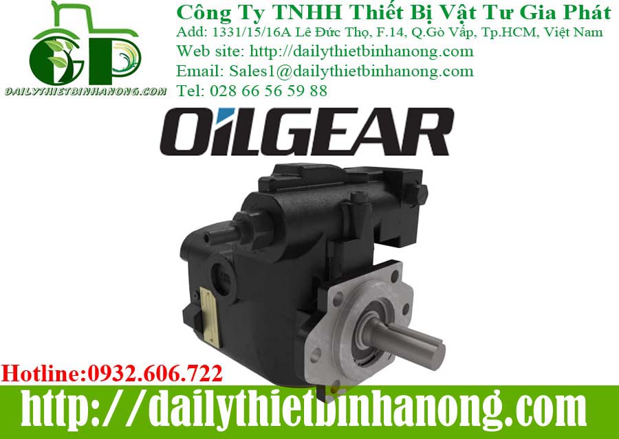 Bơm thủy lực bánh răng dầu Oilgear Việt Nam