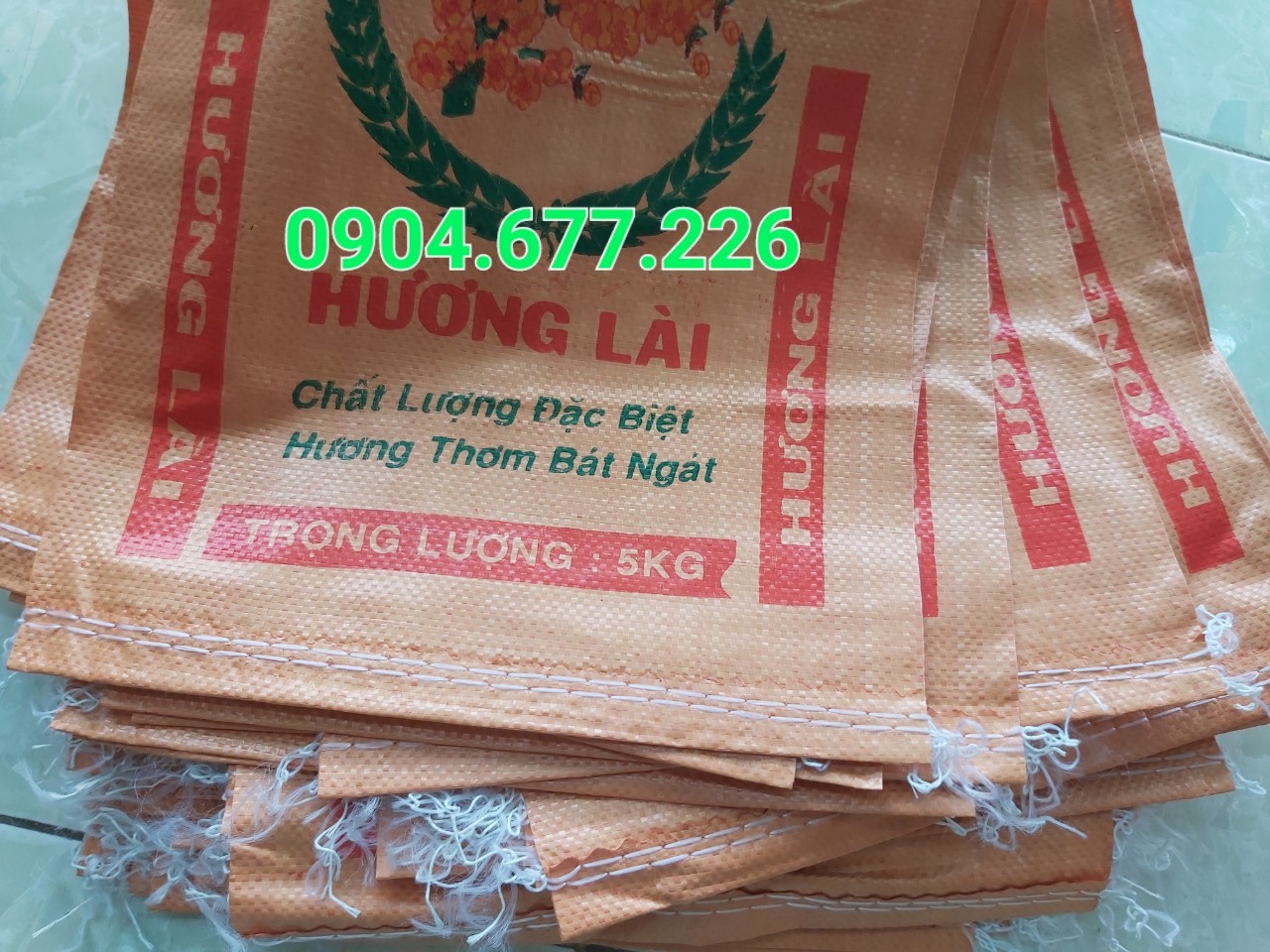 Bao đựng gạo, bao đựng gạo từ thiện, Hương lài 5kg