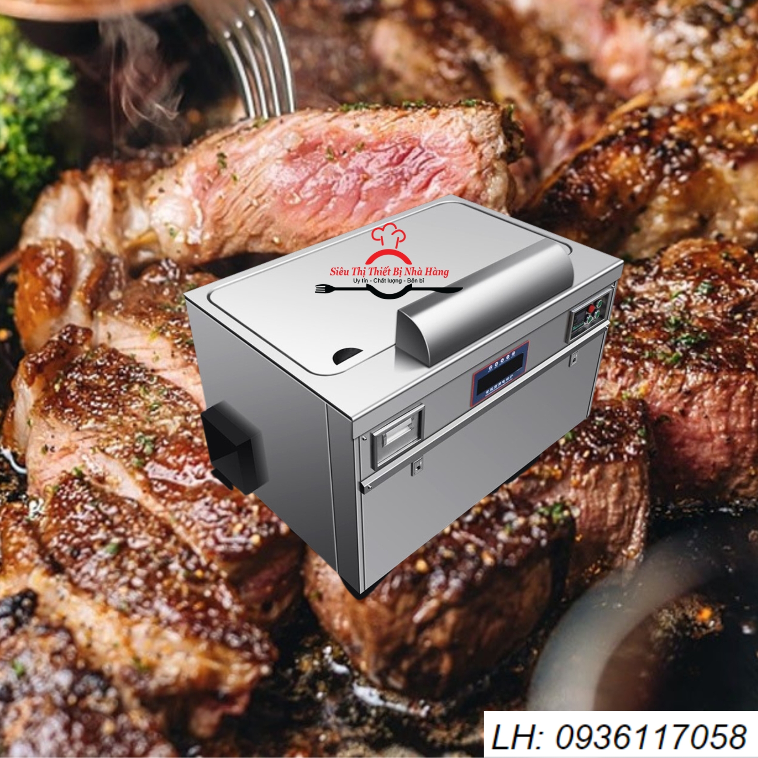 Bếp nướng Teppanyaki kiểu Nhật 1m2-2m dùng điện và dùng gas