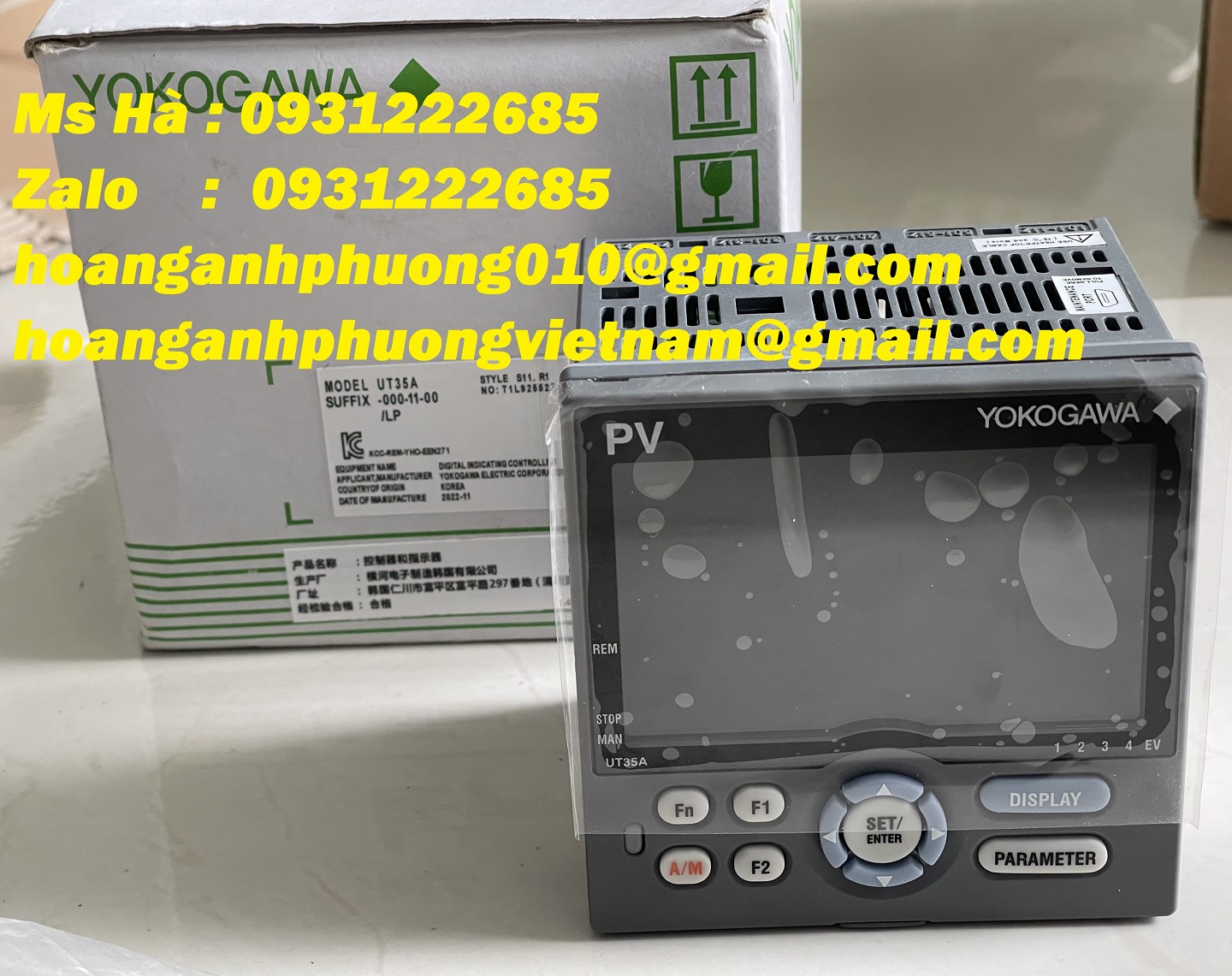 Yokogawa chính hãng UT35A-000-11-00/LP nhập mới 100%