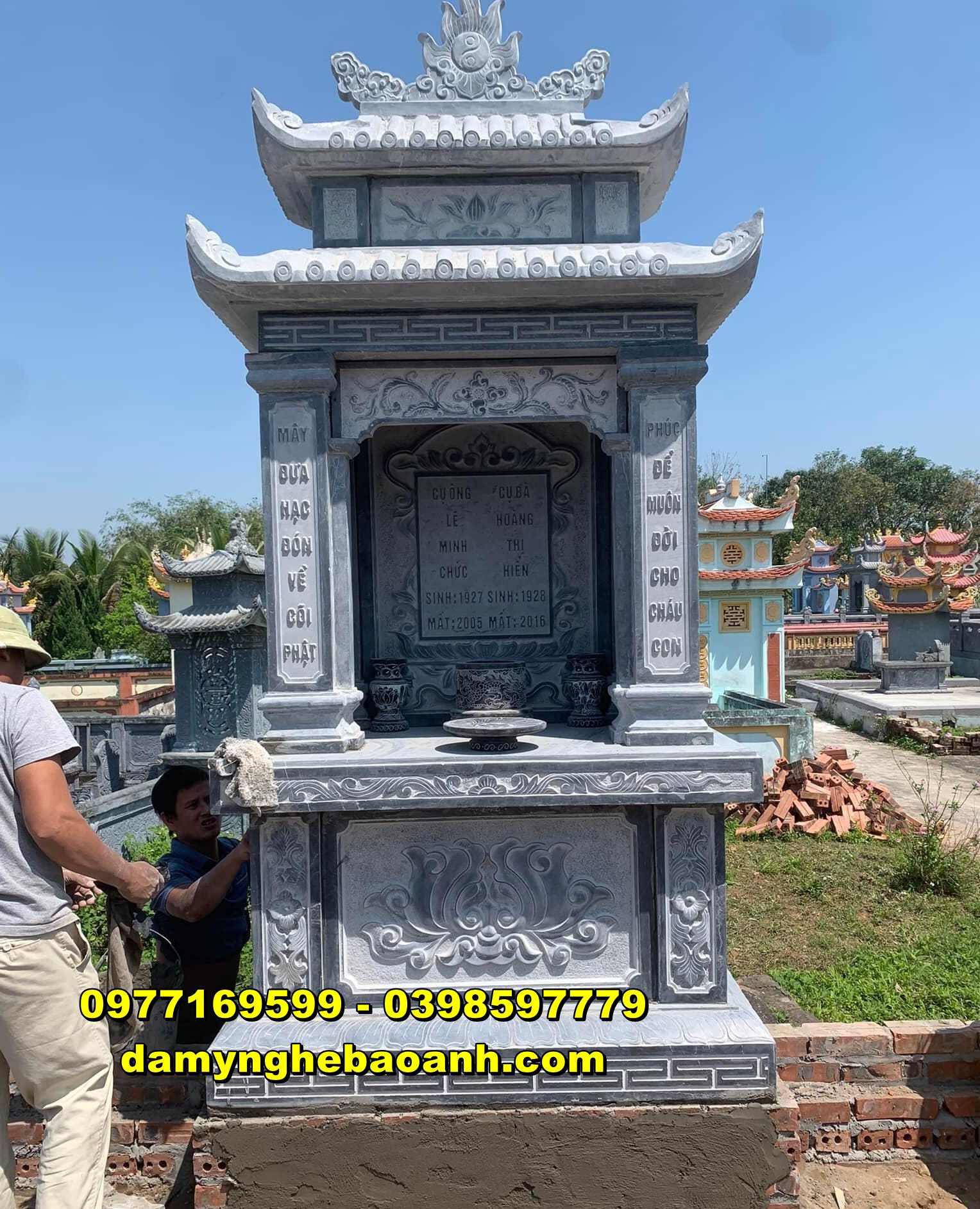 lăng mộ đá ninh bình đẹp nhất hiện nay 112