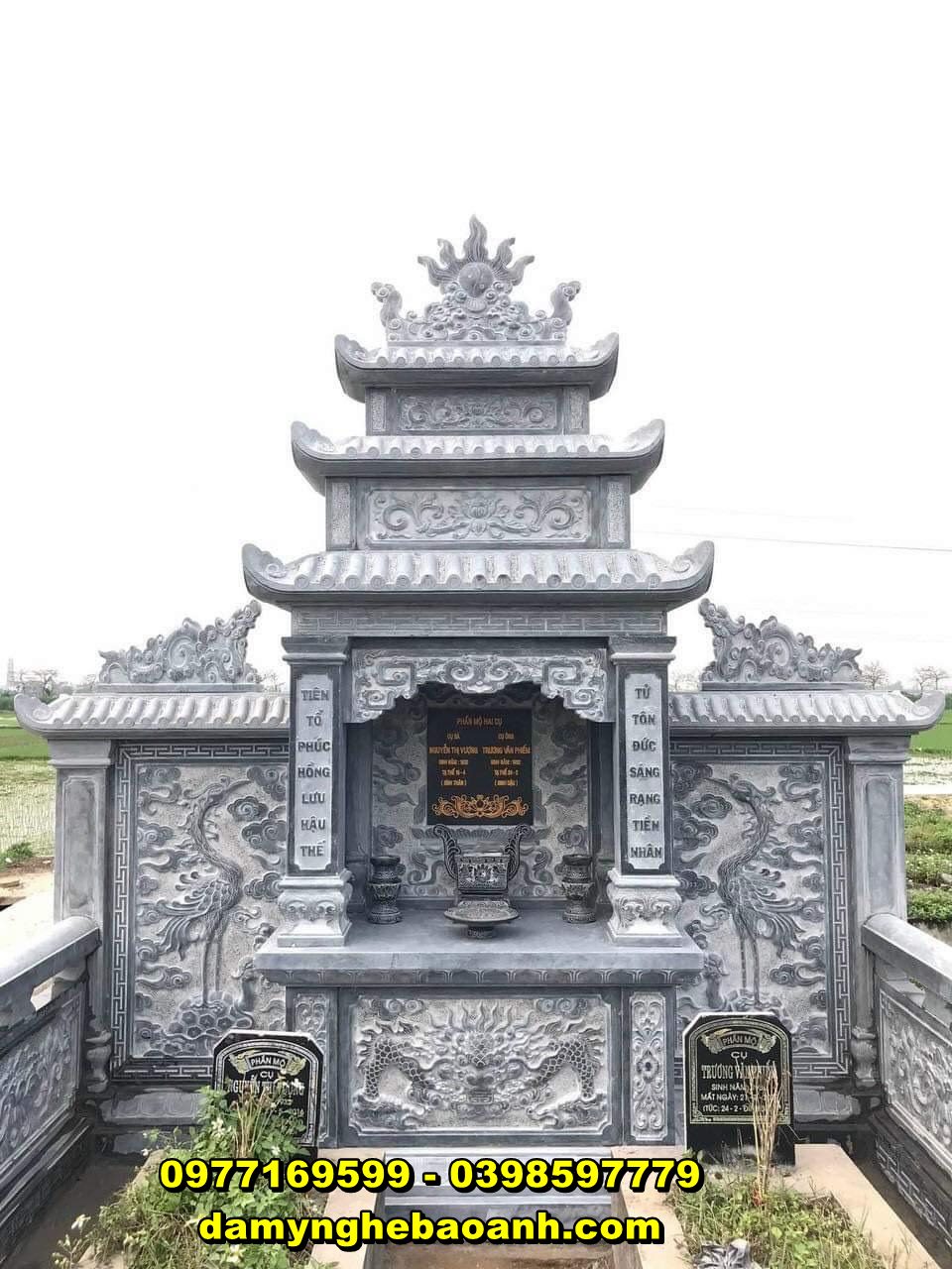 lăng mộ đá ninh bình đẹp nhất hiện nay 112