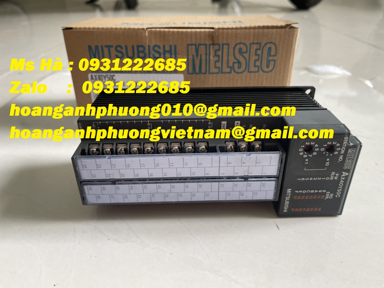 Melsec A series chính hãng mitsubishi AX40Y50C - hàng mới 100%