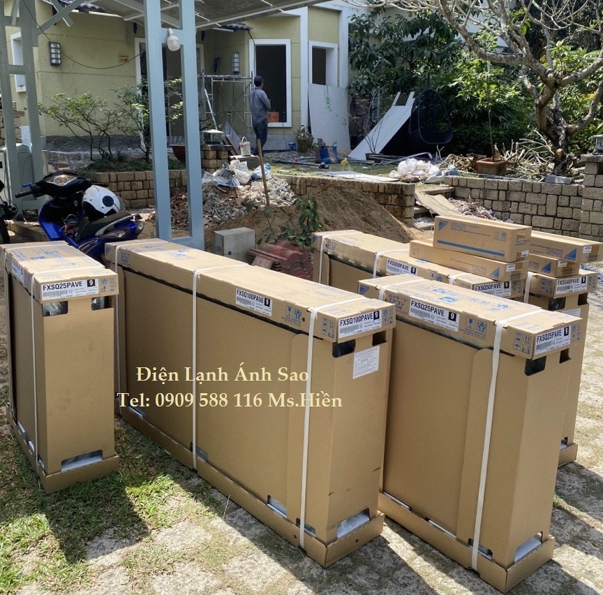 Thi công máy lạnh VRV A Daikin cho biệt thự quận 7