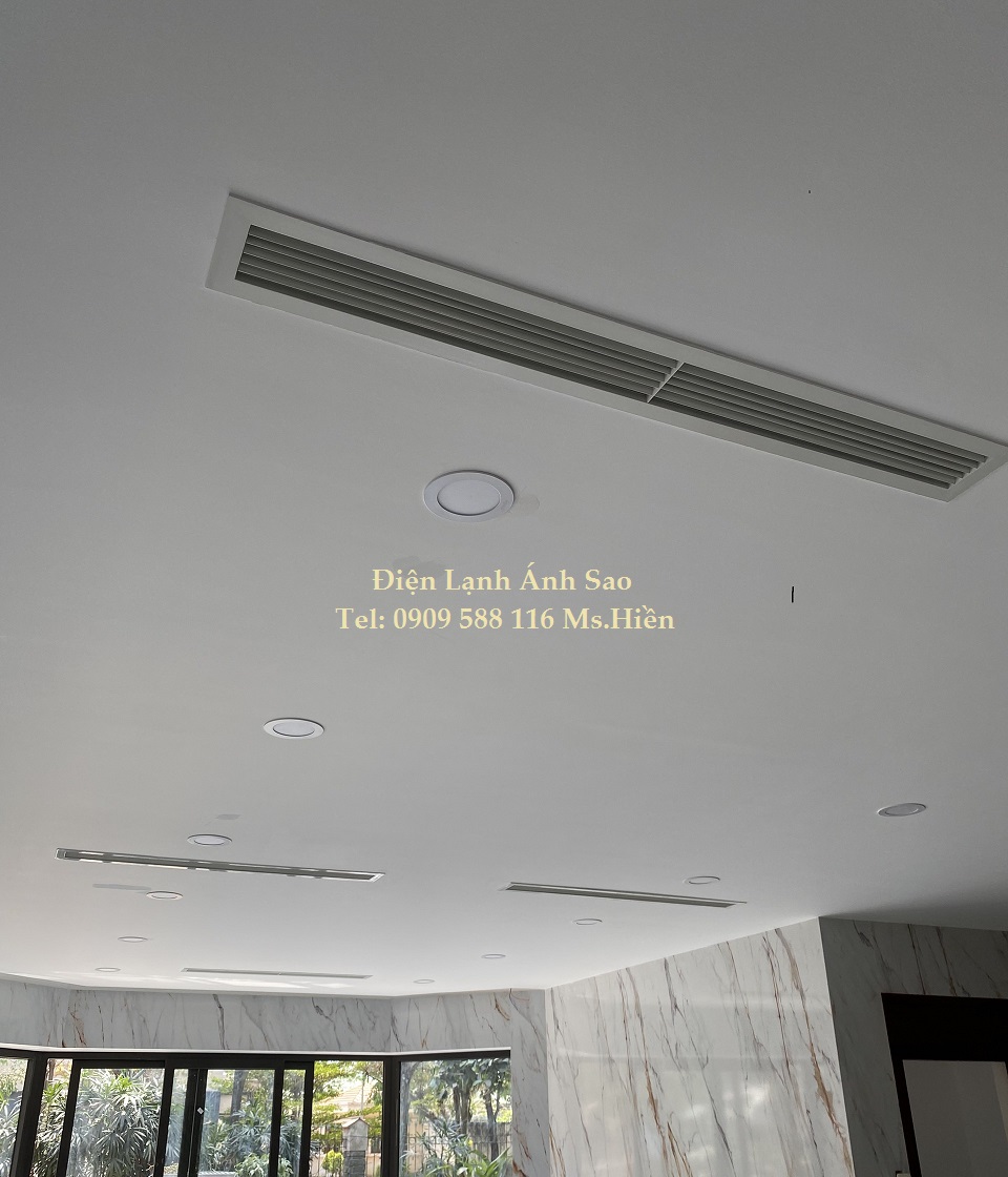Thi công máy lạnh VRV A Daikin cho biệt thự quận 7