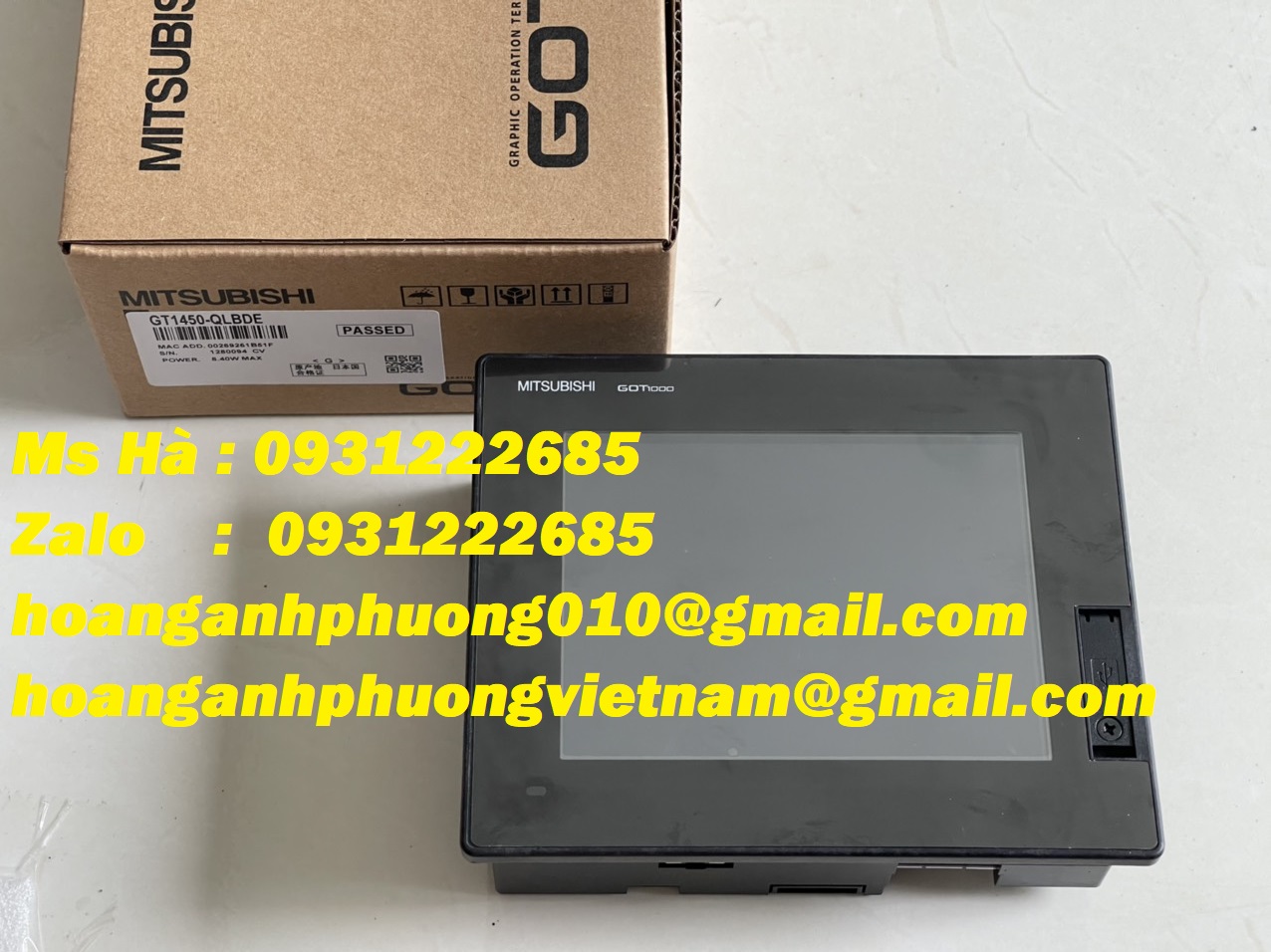 Nhập khẩu giá cạnh tranh dòng mitsubishi GT1450-QLBDE màn hình