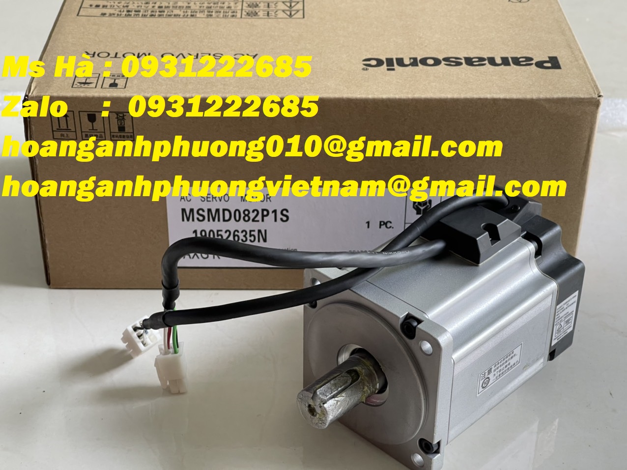 Động cơ điều khiển MSMD082P1S panasonic - giao nhanh chóng