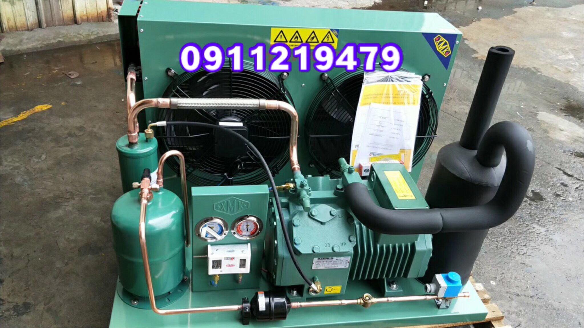 lên cụm máy nén bitzer 5hp 4DES-5 giá rẻ tại ANKACO