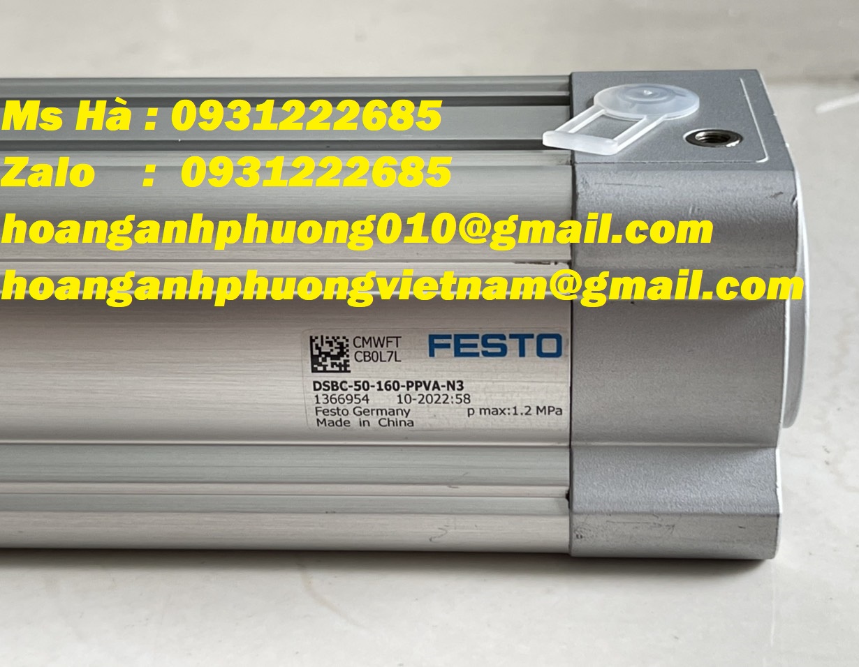 Chuyên phân phối dòng Festo chính hãng DSBC-50-160-PPVA-N3