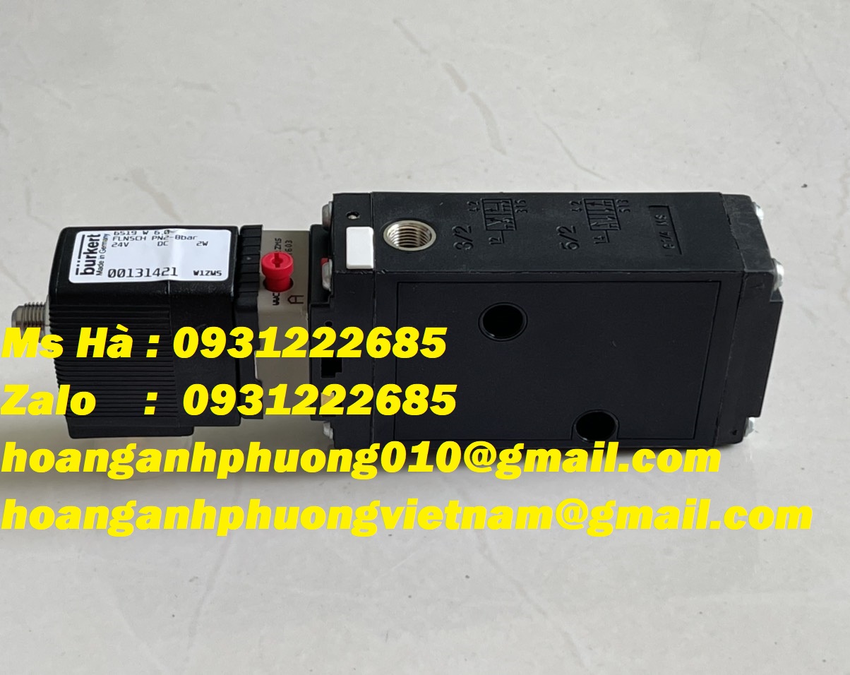 00131421  van khí nén chính hãng  Burkert  Bình Dương