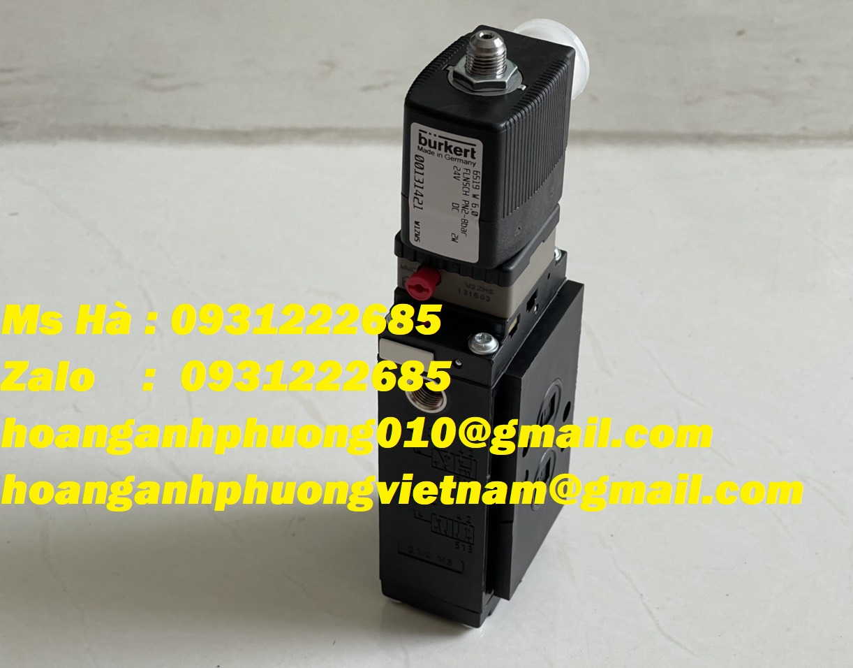 00131421  van khí nén chính hãng  Burkert  Bình Dương