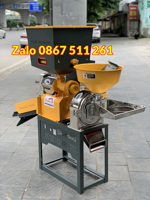 Máy xay xát gạo mini buồng inox giá rẻ tại Gia Lai