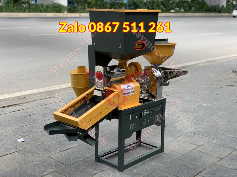 Máy xay xát gạo mini buồng inox giá rẻ tại Gia Lai