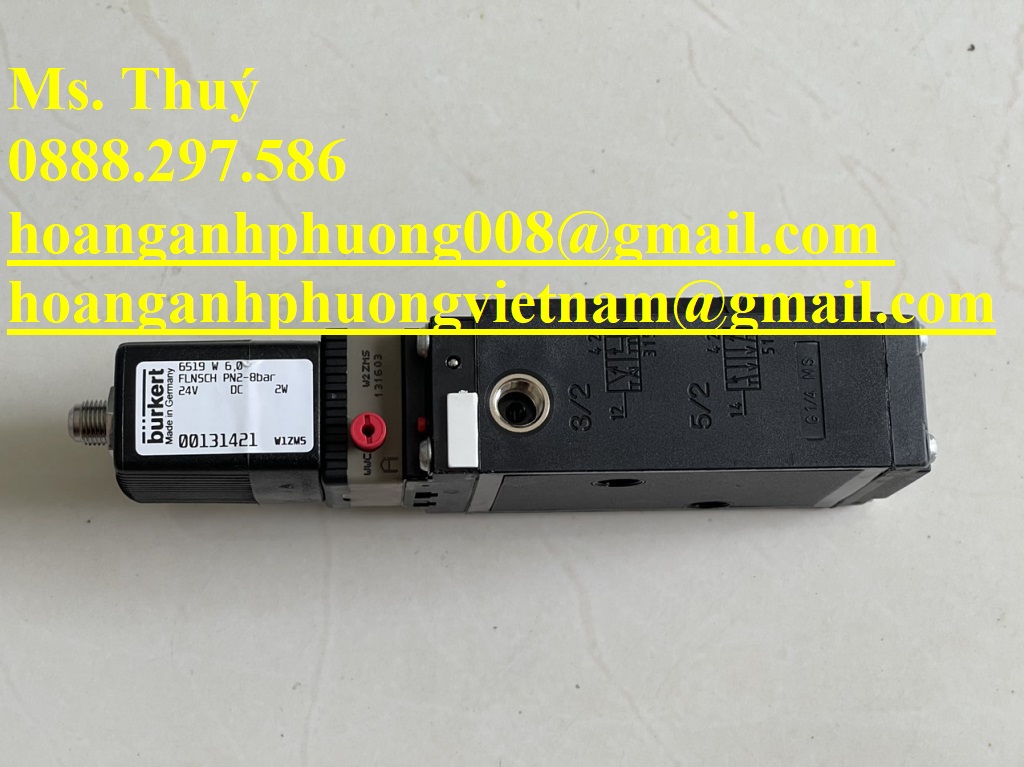 Nhập khẩu - Van điện từ Burkert 00131421 giá tốt - New 100%