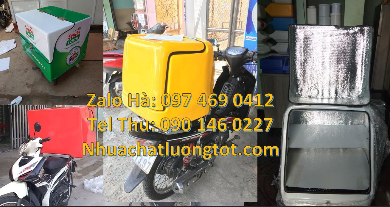 Bán thùng giao đồ ăn nhanh,thùng giao hàng thương mại điện tử giá rẻ h