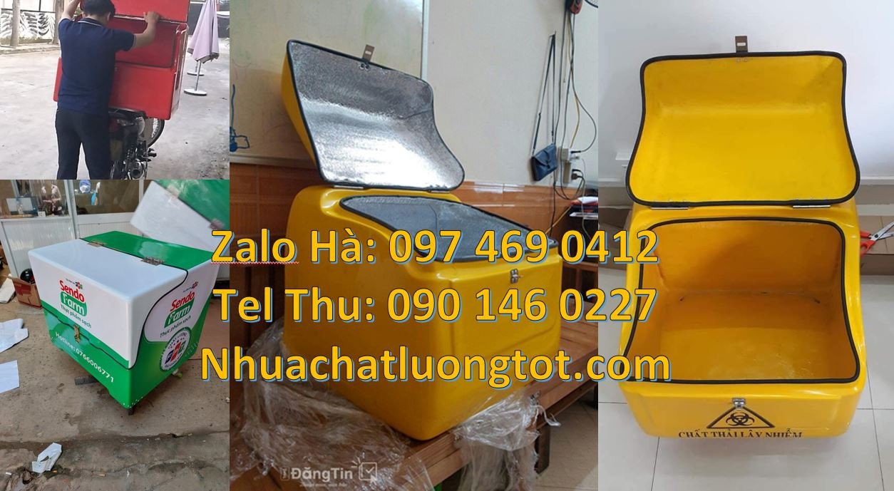 Bán thùng giao đồ ăn nhanh,thùng giao hàng thương mại điện tử giá rẻ h