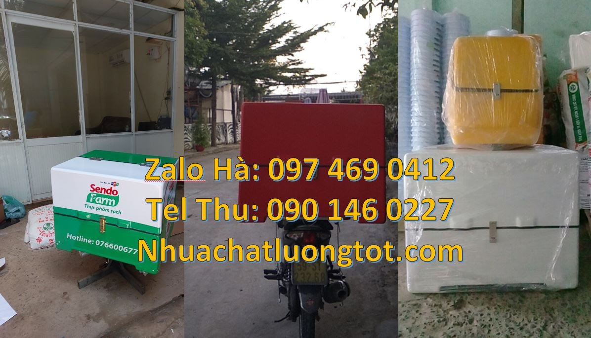 Bán thùng giao đồ ăn nhanh,thùng giao hàng thương mại điện tử giá rẻ h