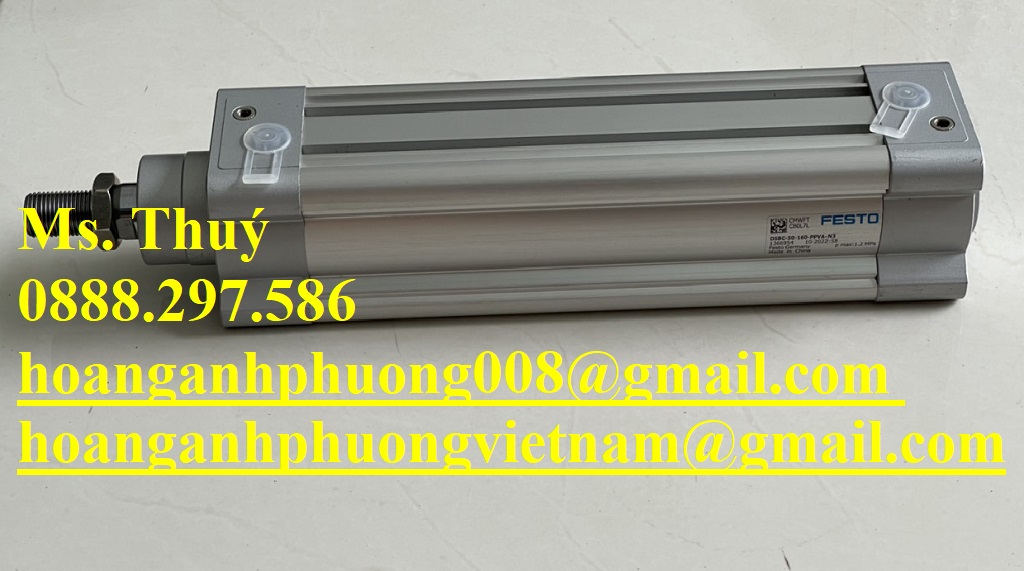 Chính hãng - Xy lanh Festo DSBC-50-160-PPVA-N3 - Mới 100%