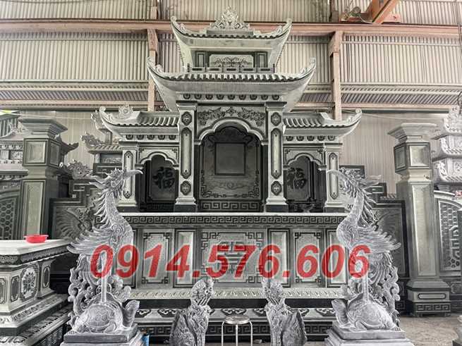 Mẫu lăng mộ đá đôi bán cao bằng - mộ ông bà bố mẹ
