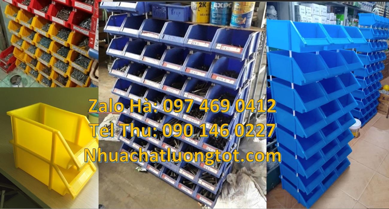 Bán kệ nhựa đựng ốc vít loại nhỏ,hộp đựng dụng cụ cơ khí máy móc xe ma