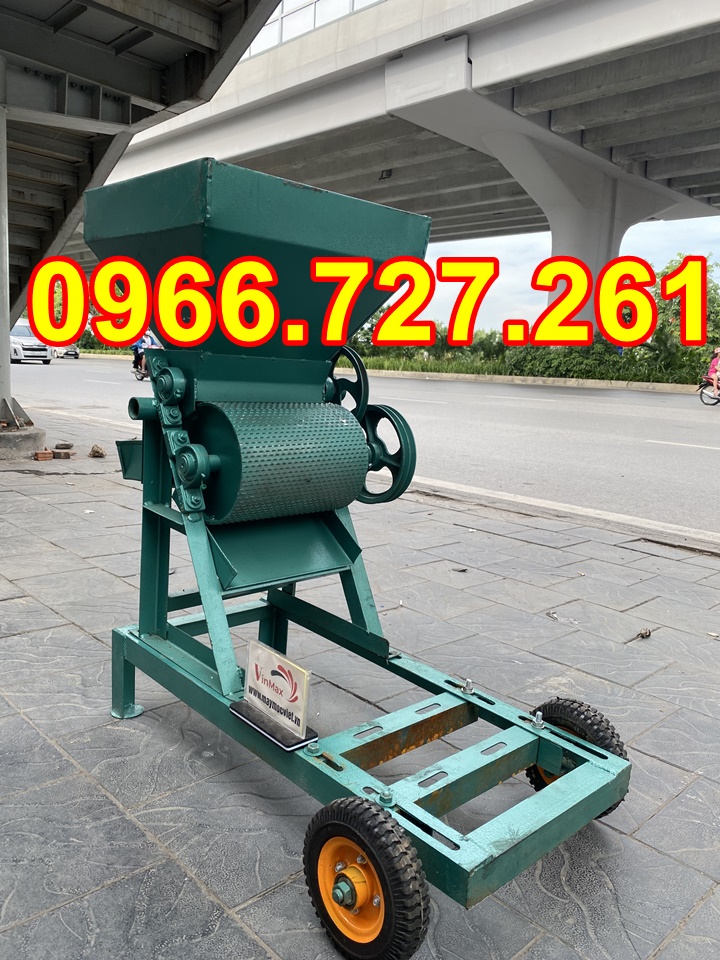 Máy bóc tách vỏ cà phê tươi, máy sạc vỏ cà phê