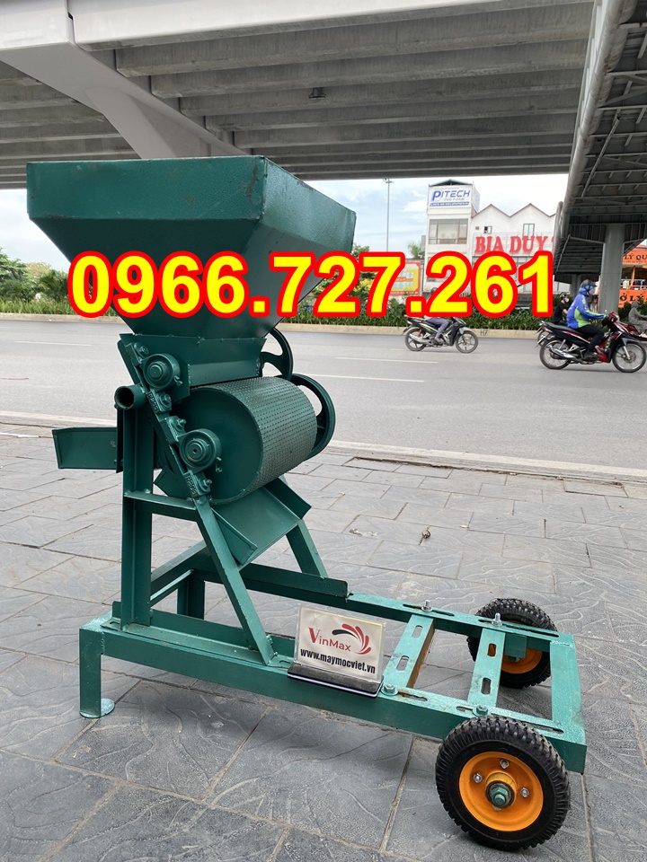 Máy bóc tách vỏ cà phê tươi, máy sạc vỏ cà phê