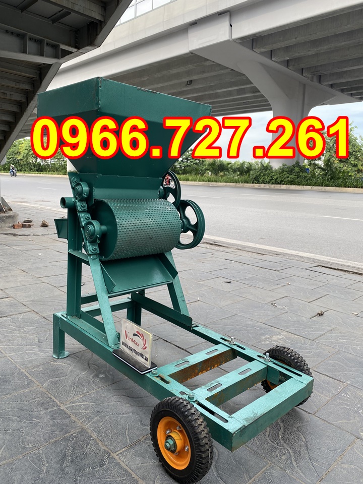 Máy bóc tách vỏ cà phê tươi, máy sạc vỏ cà phê
