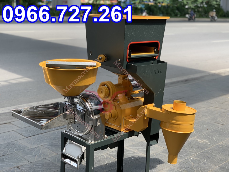 Máy xát gạo đa chức năng có sàng lọc sạn KW258
