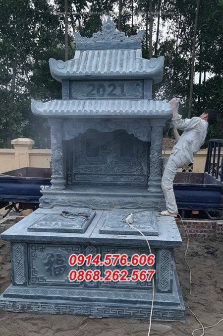 Mẫu mộ đá đôi bán tp hồ chí minh + lăng mộ ông bà bố mẹ ba má