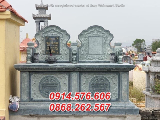 Mẫu mộ đá đôi bán tp hồ chí minh + lăng mộ ông bà bố mẹ ba má