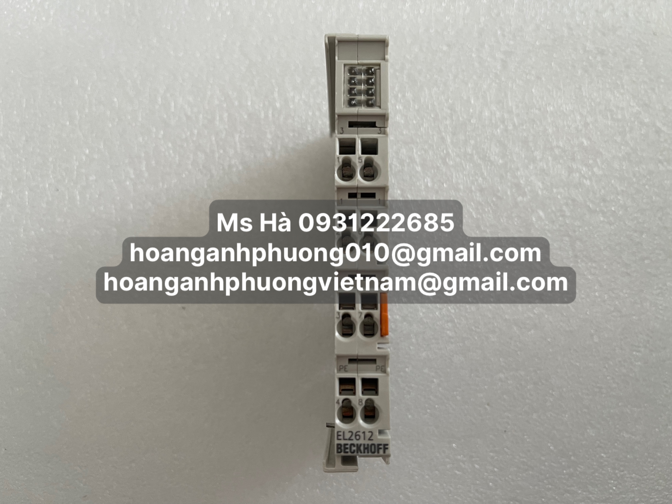 EL2612  mô đun kết nối đầu ra rơ le  beckhoff giá tốt