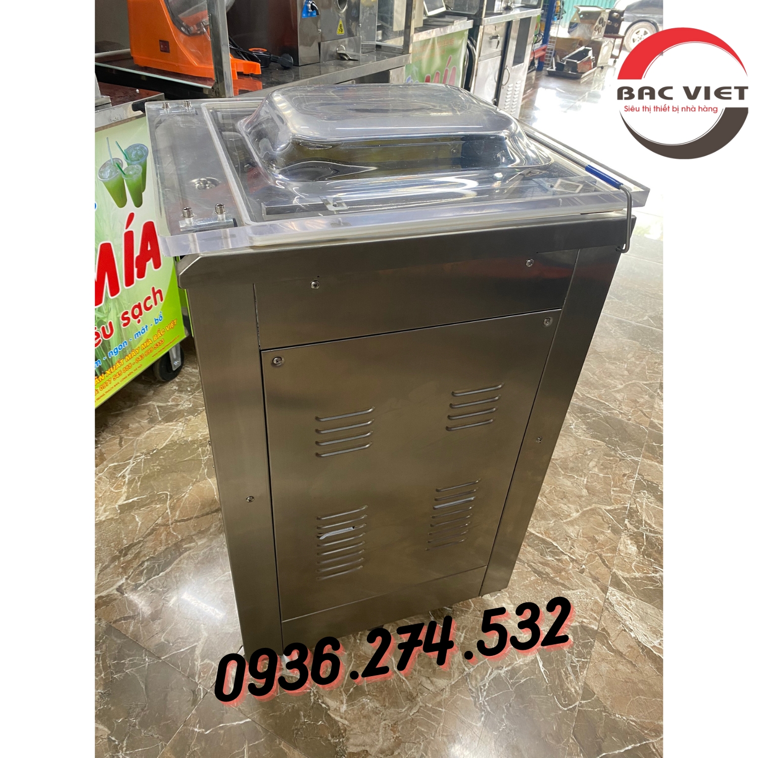 Máy hút chân không công nghiệp DZ400 - bảo hành 12 tháng