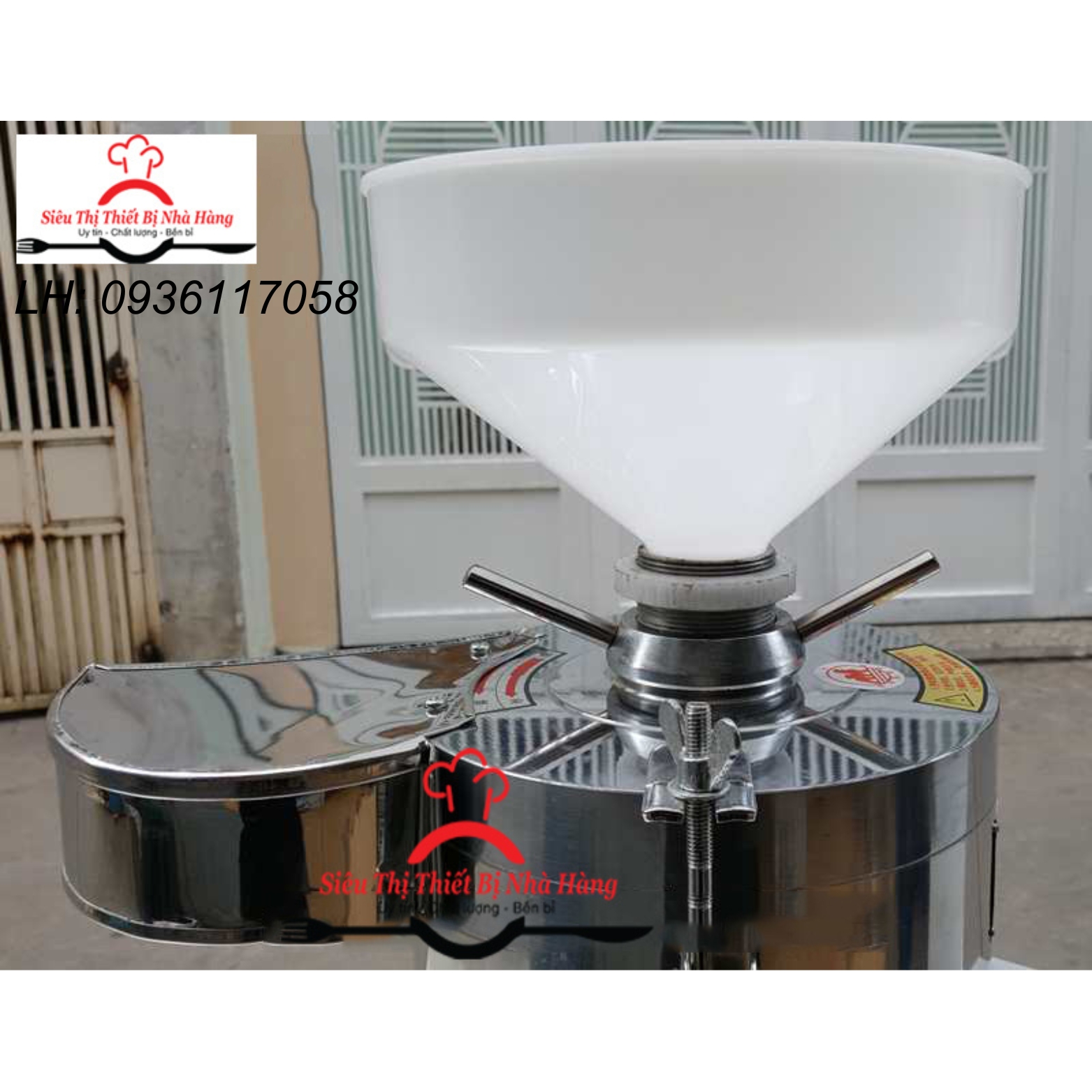 Máy xay đậu nành công nghiệp 3HP siêu kiệt bã