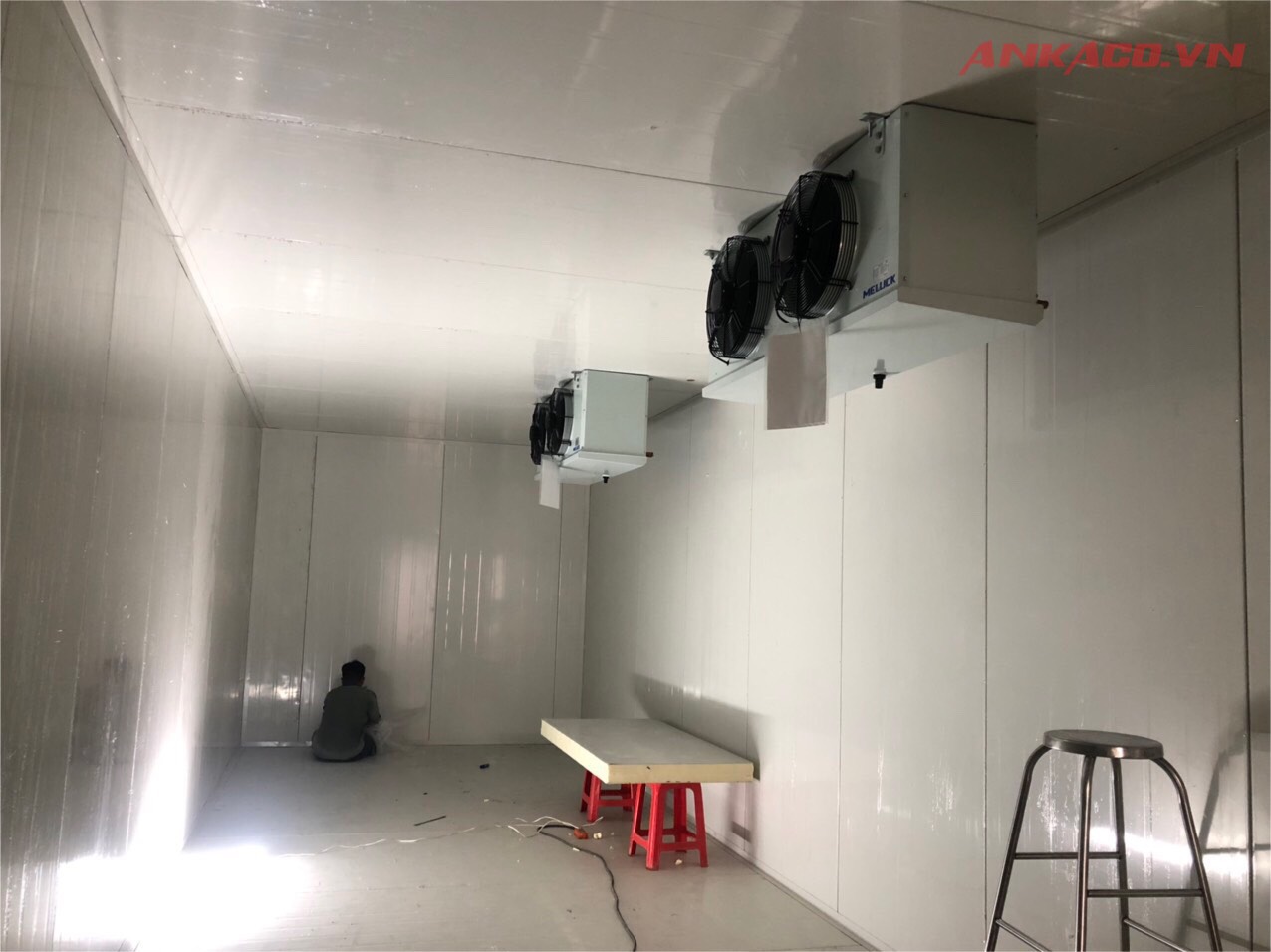 khảo sát lắp đặt kho lạnh bảo quản thực phẩm tại TP.HCM