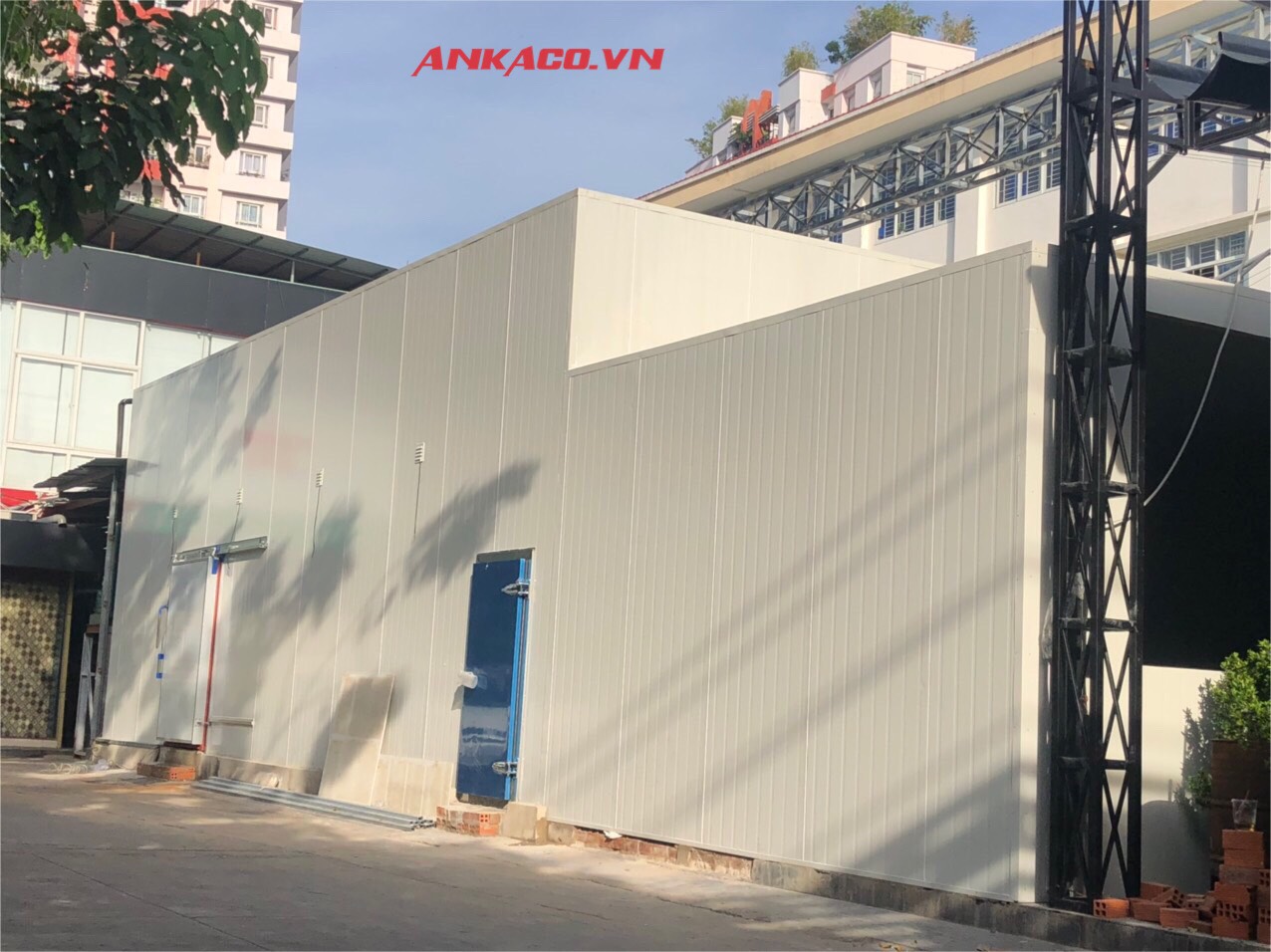 khảo sát lắp đặt kho lạnh bảo quản thực phẩm tại TP.HCM